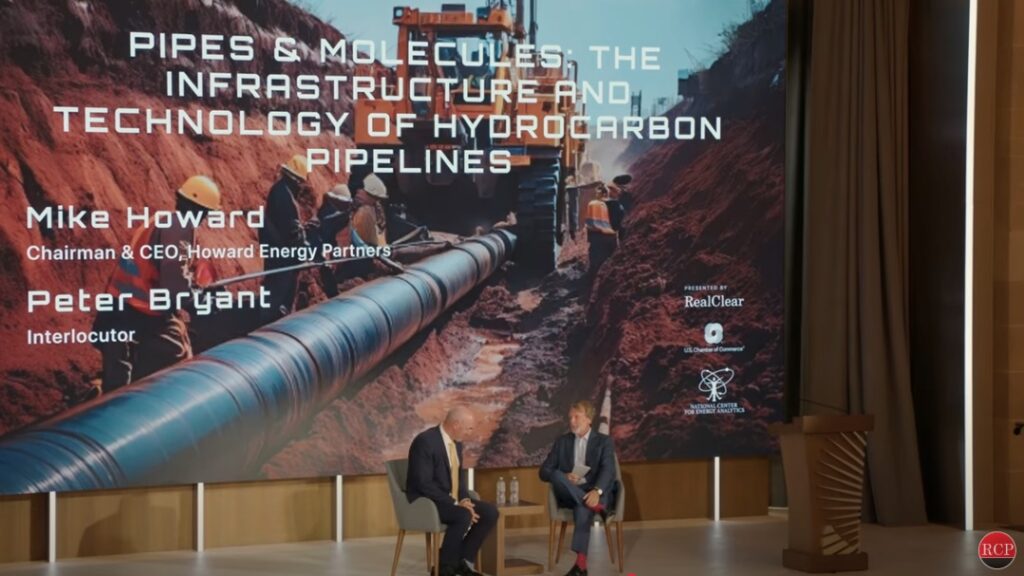 Mike Howard CEO Howard Energy Partners and Peter Bryant CEO Clareo discuss pipelines at EFF 2025